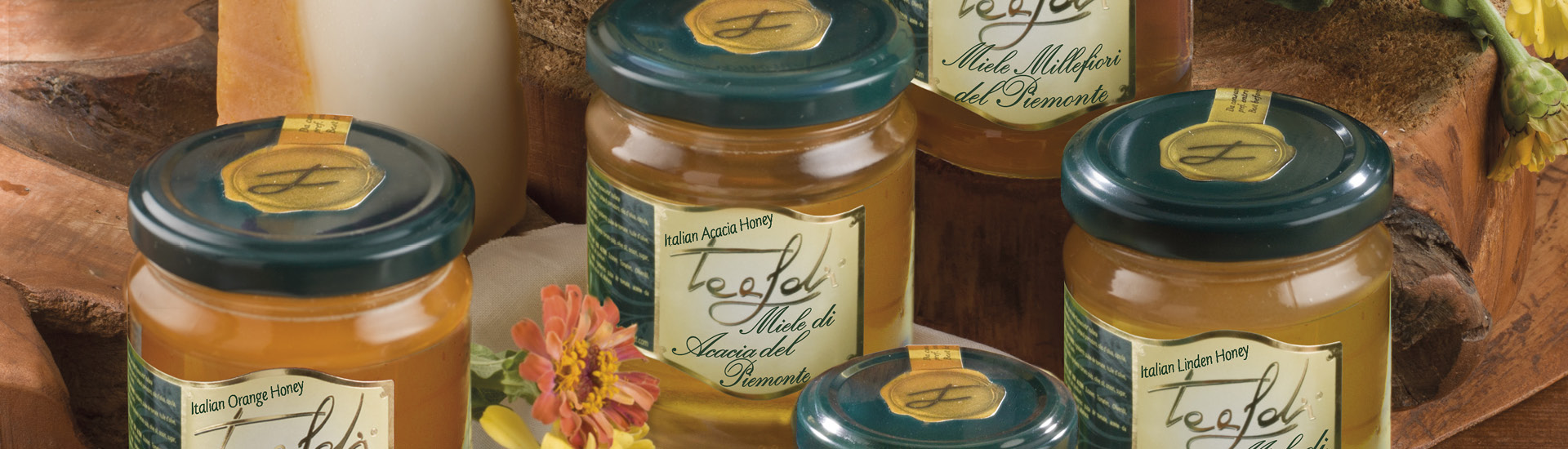Tealdi Gourmet Six Honeys from Italy